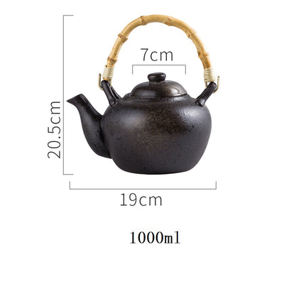 Juego de Tetera y Tazas de Cerámica Japonesa Artesanal - Image 20