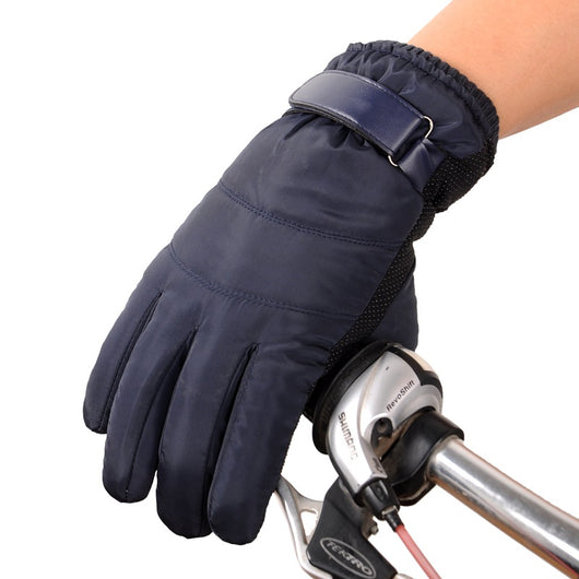 Guantes de Esquí Impermeables de Algodón con Acabado Satinado - Image 5