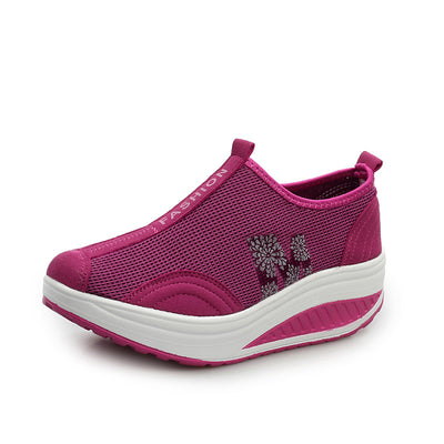 Tenis Plataforma Casual para Mujer con Malla Transpirable - Image 8