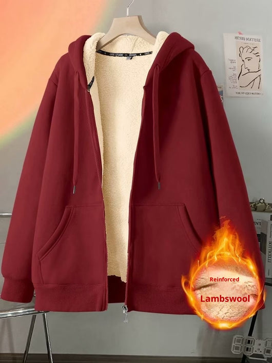 Chaqueta Deportiva Mujer con Forro Berber Cálida y Resistente al Frío - Image 6
