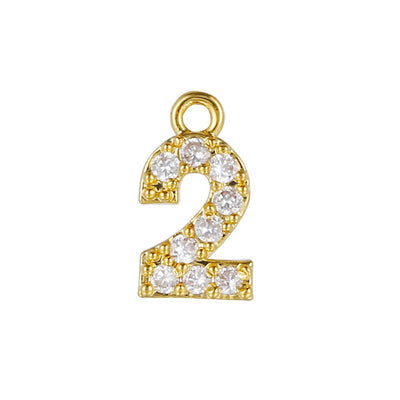 Joyas Chapadas en Oro con Números de Año de Nacimiento Personalizables - Image 5