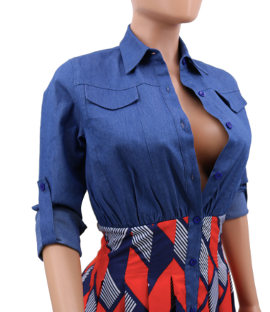 Vestido Holgado Escote V