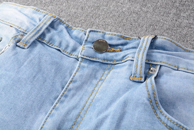 Pantalones Skinny Rotos con Estilo Urbano - Image 3