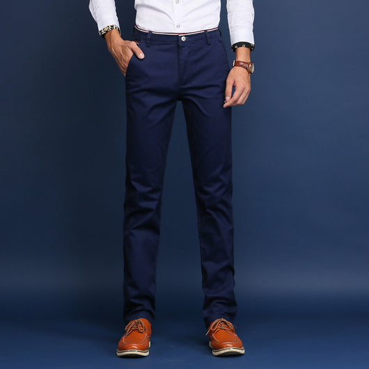 Pantalones de Negocios Slim Elásticos para Hombre - Image 6