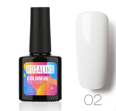 Gel UV para Uñas ROSALIND Color Sólido - Tratamiento Profesional Salón 10ml - Image 13