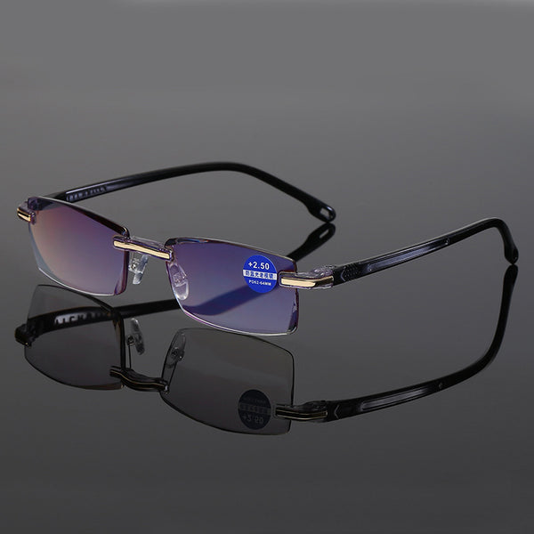 Gafas de Lectura con Borde Tallado en Diamante - Image 26