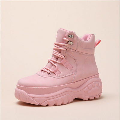 Zapatos Casuales Plataforma Estilo Coreano para Mujer - Image 12