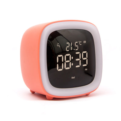 Reloj Despertador Digital con Luz Nocturna, Termómetro y Carga USB para Niños - Image 12