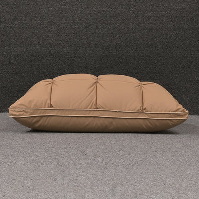 Almohada de Plumón de Ganso Blanco con Funda de Algodón para Dormir Profundo - Image 5