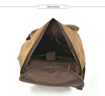 Bolsa de Lona para Hombre con Correa al Hombro - Image 6