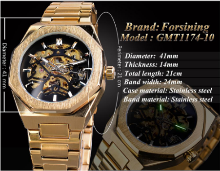 Reloj Automático Mecánico para Hombre - Image 2
