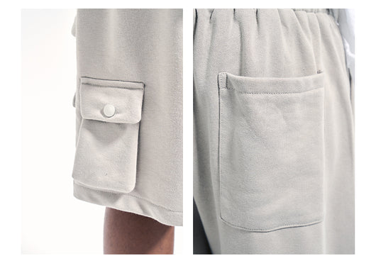 Shorts Casuales Sueltos Multi-Bolsillos Street - Image 9