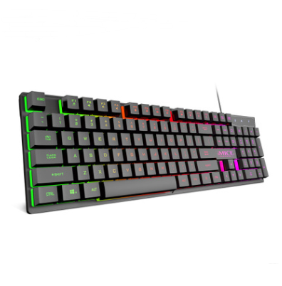 Teclado USB Iluminado con Cable