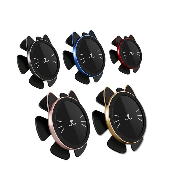 Soporte Magnético para Celular con Diseño de Gato