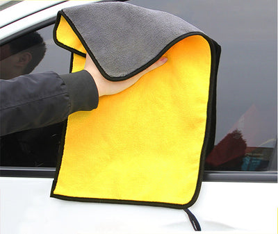 Toalla Microfibra Doble Cara Absorbente para Lavado de Auto