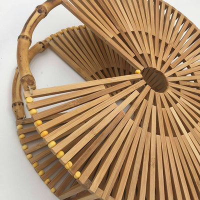 Bolsa de Ratán y Bambú para Mujer - Image 6