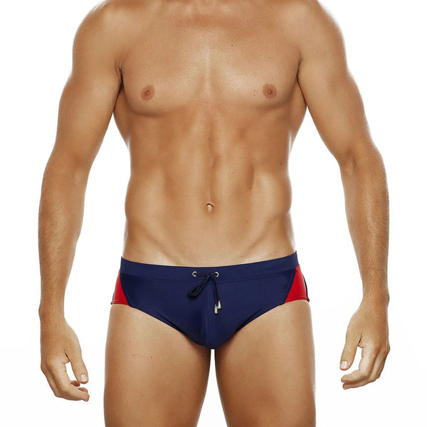 Bañador Colorblock con Diseño Triangular