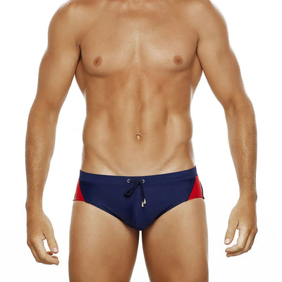 Bañador Colorblock con Diseño Triangular - Image 2