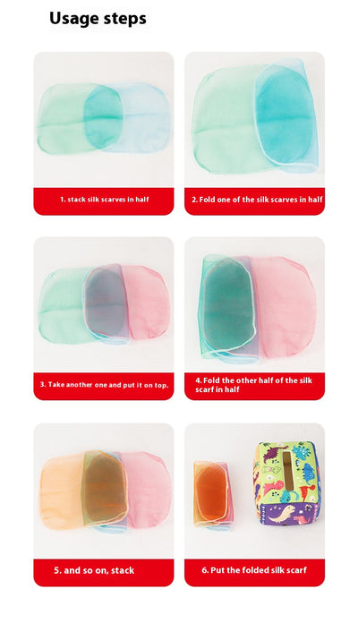 Caja de Juguete con Cordón de Tela para Papel Secante Infantil - Image 23