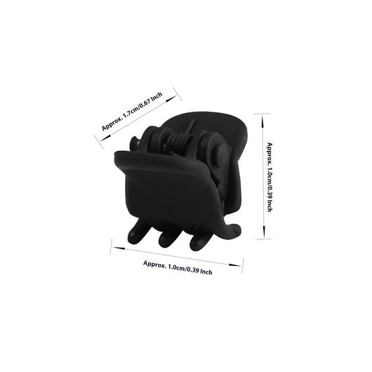 Pinza Claw Clip Negra Mate Mini 1cm - Accesorio Perfecto para Flequillos y Cabello Suelto - Image 16