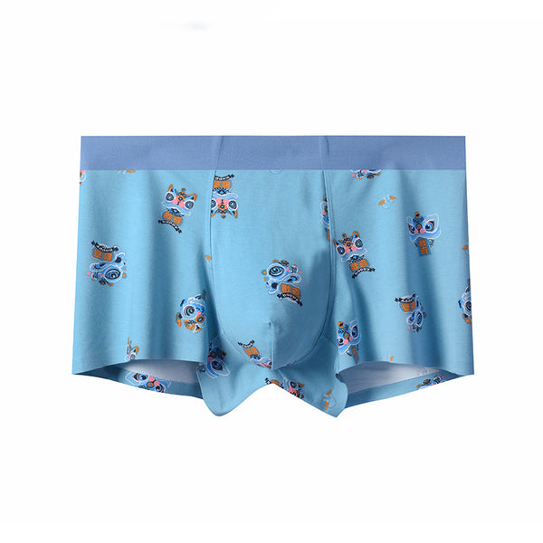 Ropa Interior Masculina Estampada Transpirable