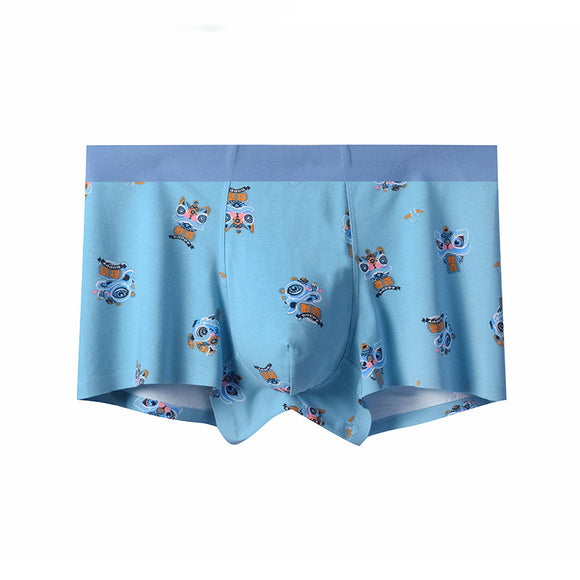 Ropa Interior Masculina Estampada Transpirable