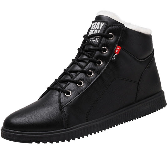 Botas Martin de Algodón para Hombre con Forro de Terciopelo - Image 2