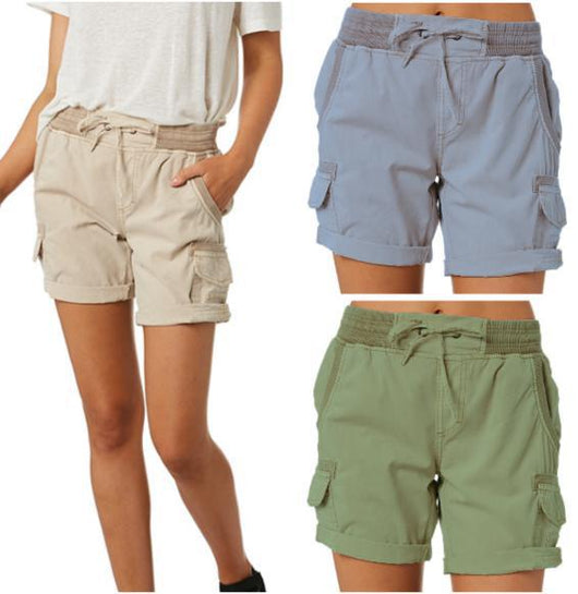 Shorts Cargo Cintura Alta para Mujer - Estilo Casual - Image 18