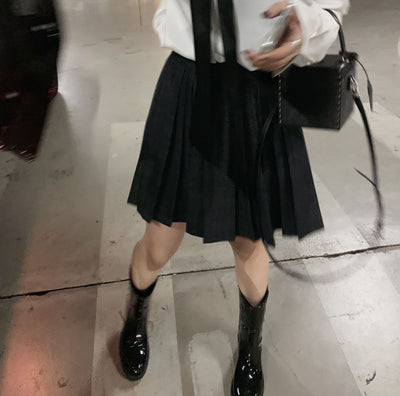 Falda Plisada Tipo A Niña - Elegante y Versátil - Image 8