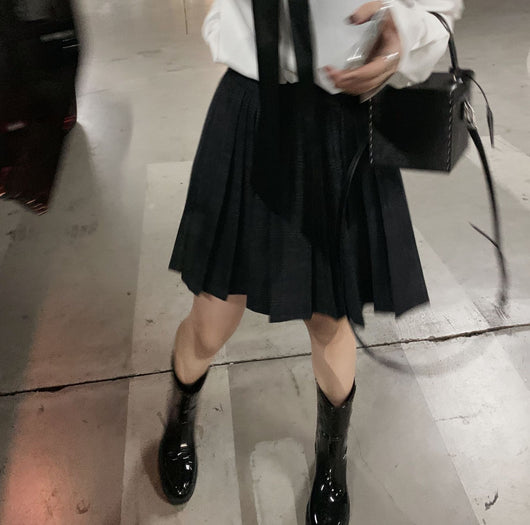 Falda Plisada Tipo A Niña - Elegante y Versátil - Image 8