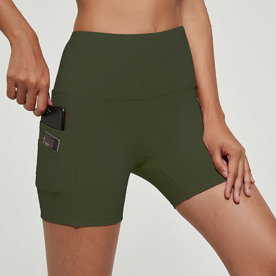 Shorts Deportivos Yoga Ajustados Transpirables con Bolsillos - Diseño Push Up Verano - Image 10