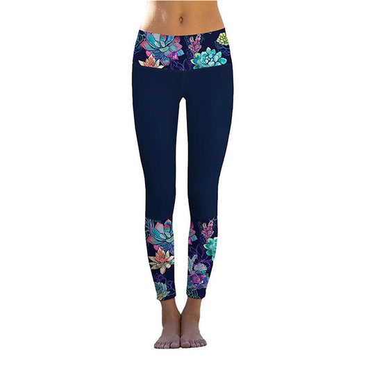 Mallas Deportivas Estampadas de Cintura Alta con Tecnología Stretch para Mujer - Image 13