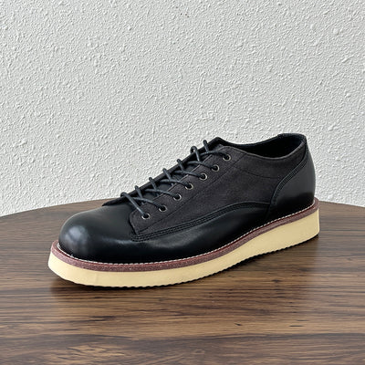 Zapatos Casuales Retro de Plataforma con Combinación de Colores - Image 29