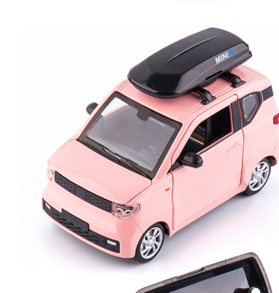 Miniatura de Colección Wuling Hongguang MiniEV con Luz, Sonido y Dirección Funcional - Image 8