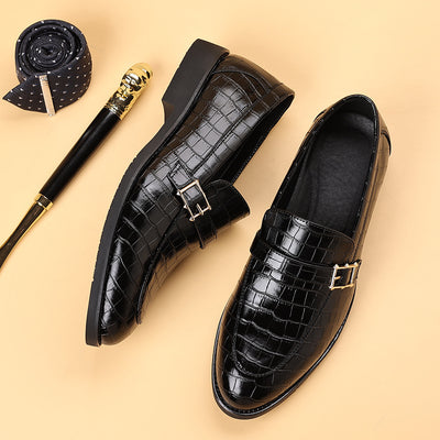 Zapatos de Cuero Casual Plus Size para Hombre - Estilo Moderno y Cómodo - Image 3