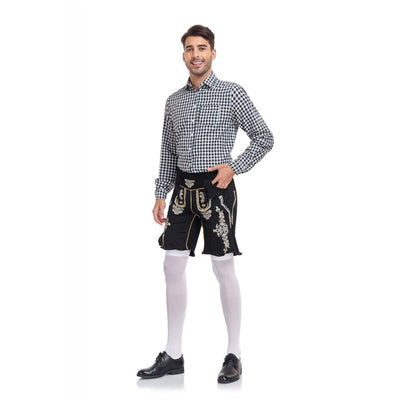 Camisa Cuadros para Festival de Cerveza - Estilo Clásico Masculino - Image 3