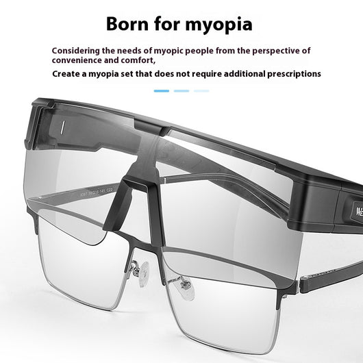 Gafas Fotocromáticas de Gran Marco para Miopía - Image 3