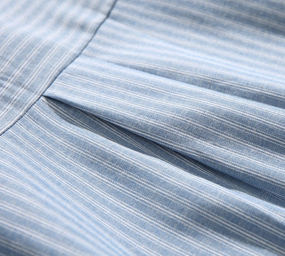 Overol Rayado con Manga Corta Unisex - Image 16