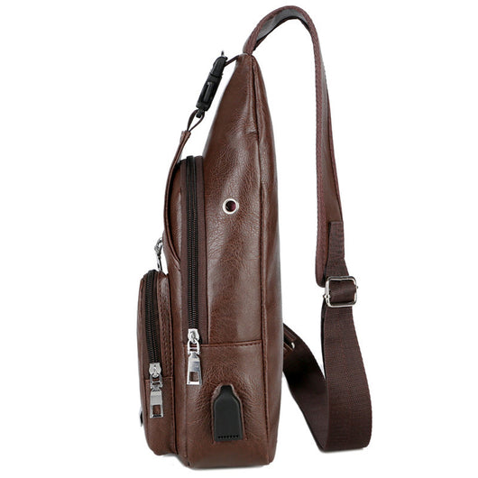 Bolsa Mensajero con Carga USB - Mochila Portátil Inteligente - Image 5
