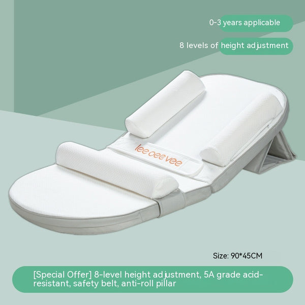 Colchoneta Antireflujo para Bebés - Protección Espinal y Control de Derrames