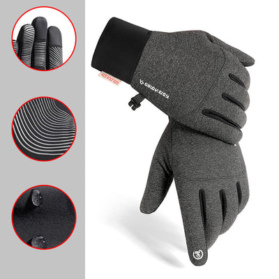 Guantes Deportivos Impermeables con Pantalla Táctil para Ciclismo y Esquí - Image 2