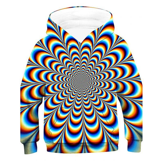 Sudadera Infantil con Impresión Digital 3D Vision - Image 2