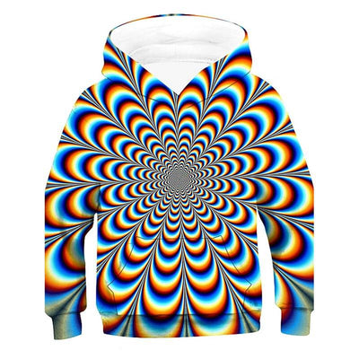 Sudadera Infantil con Impresión Digital 3D Vision - Image 2