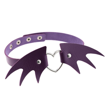 Collar Gótico Punk de Cuero PU - Estilo Devil Clavícula - Image 30