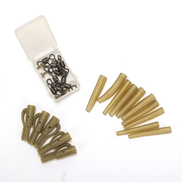 Set Completo de 30 Accesorios para Pesca de Carpas Europeas