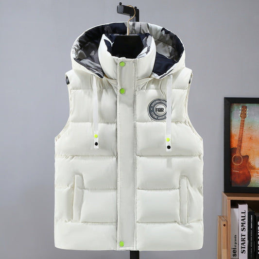 Chaleco Acolchado Grueso para Hombre - Abrigador y Versátil