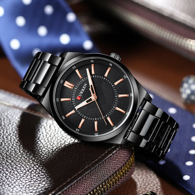 Reloj Empresarial Impermeable para Hombre con Cierre de Barra - Image 18