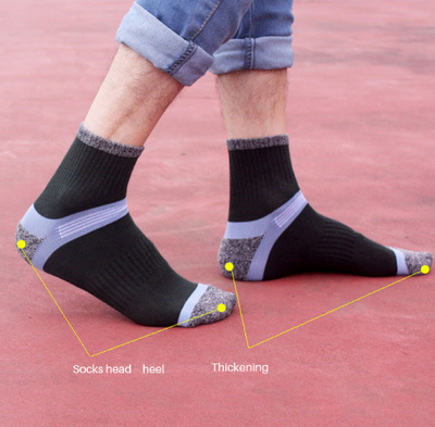 Calcetines Deportivos para Hombre Transpirables Absorbe Sudor Desodorante - Image 3