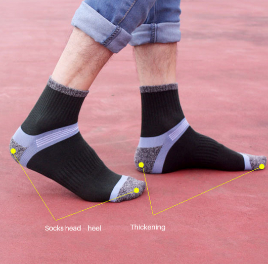 Calcetines Deportivos para Hombre Transpirables Absorbe Sudor Desodorante - Image 3