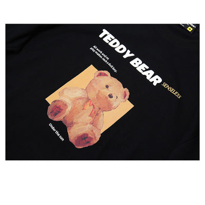 Playera Infantil Manga Corta con Osito Adorable - Image 3